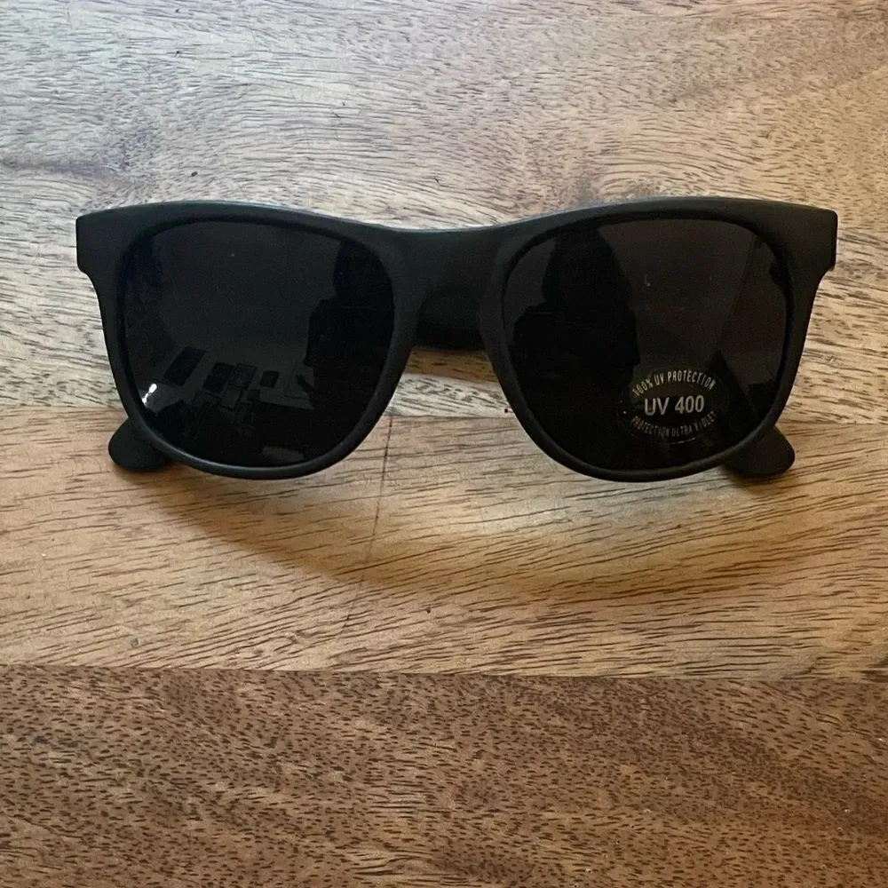 Rayban style Wheelhouse Sunglasses (Black) Swag